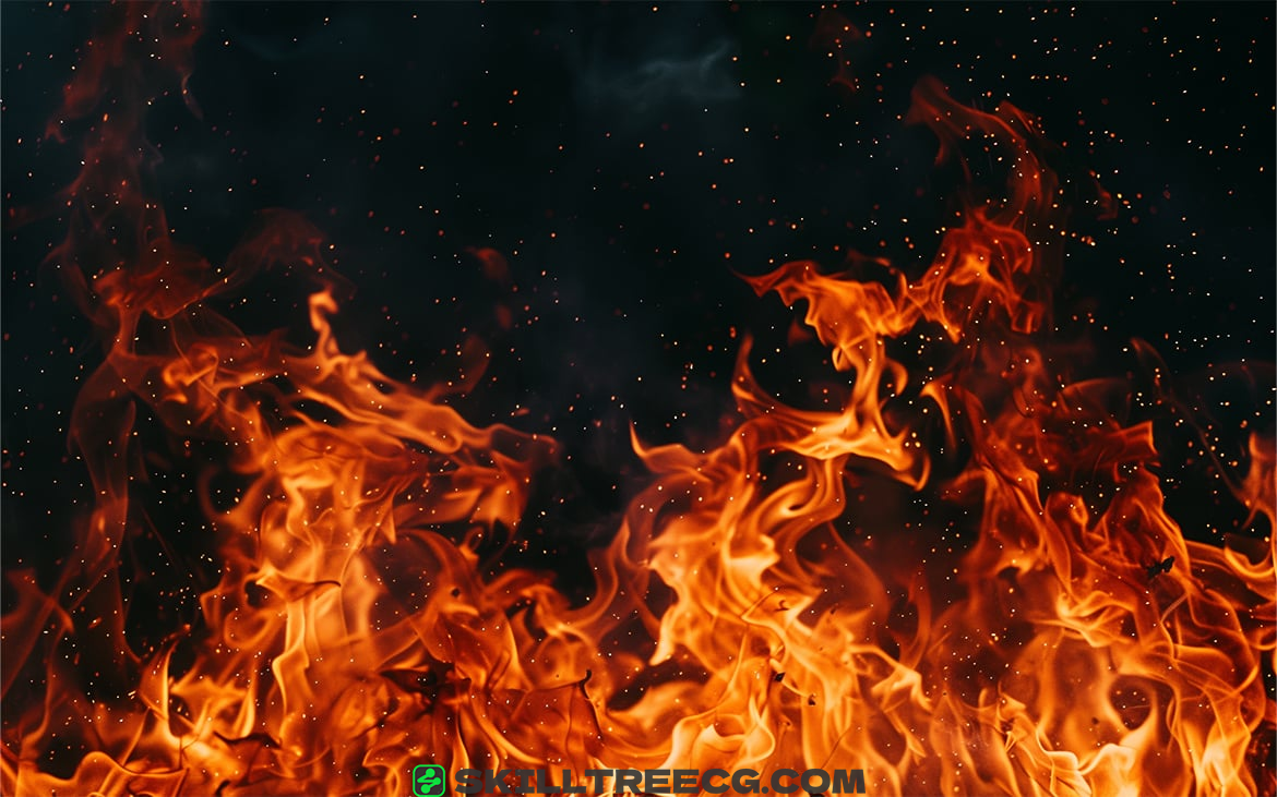 图片[6]-10 Fire Flames Background Overlays（484407）-技能树
